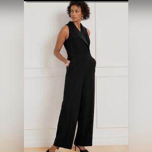 AKA M Black Jumpsuit Formal Style Pant Suit One-piece sz Medium